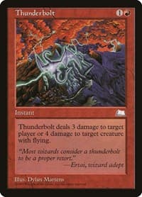 Thunderbolt from Weatherlight