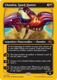 Chandra, Spark Hunter (First-Place Foil) from Aetherdrift