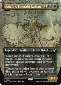 Aatchik, Emerald Radian (Borderless) from Aetherdrift