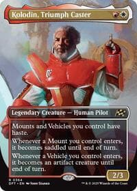 Kolodin, Triumph Caster (Borderless) from Aetherdrift