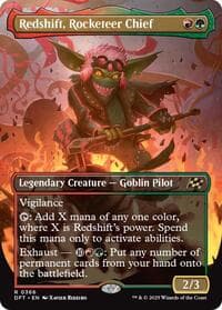 Redshift, Rocketeer Chief (Borderless) from Aetherdrift
