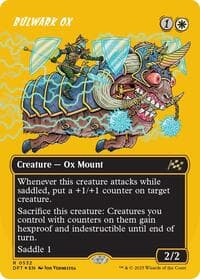 Bulwark Ox (Borderless) (First-Place Foil) from Aetherdrift