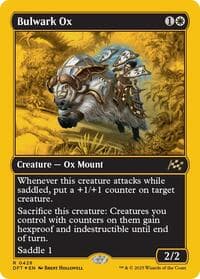 Bulwark Ox (First-Place Foil) from Aetherdrift