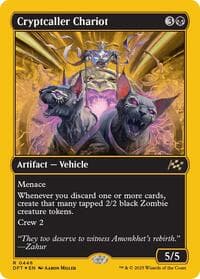 Cryptcaller Chariot (First-Place Foil) from Aetherdrift