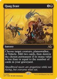Quag Feast (First-Place Foil) from Aetherdrift