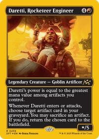 Daretti, Rocketeer Engineer (First-Place Foil) from Aetherdrift