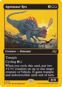 Agonasaur Rex (First-Place Foil) from Aetherdrift