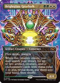 Brightglass Gearhulk (Borderless) from Aetherdrift