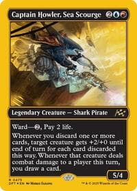 Captain Howler, Sea Scourge (First-Place Foil) from Aetherdrift