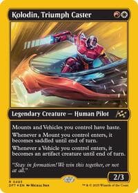 Kolodin, Triumph Caster (First-Place Foil) from Aetherdrift