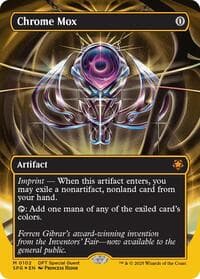 Chrome Mox (Borderless) (First-Place Foil) from Special Guests