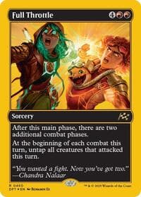 Full Throttle (First-Place Foil) from Aetherdrift