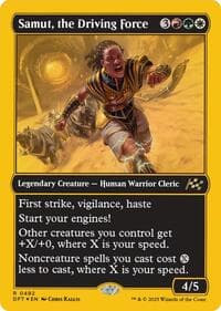 Samut, the Driving Force (First-Place Foil) from Aetherdrift