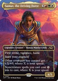 Samut, the Driving Force (Borderless) from Aetherdrift