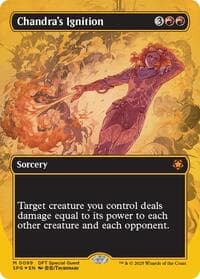 Chandra's Ignition (Borderless) (First-Place Foil) from Special Guests