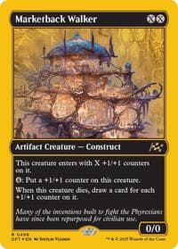 Marketback Walker (First-Place Foil) from Aetherdrift