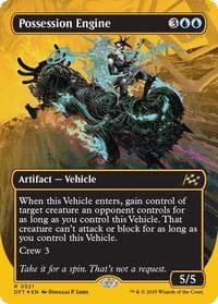Possession Engine (Borderless) (First-Place Foil) from Aetherdrift