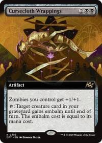 Cursecloth Wrappings (Extended Art) from Aetherdrift