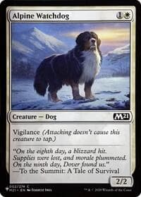 Alpine Watchdog from The List Reprints