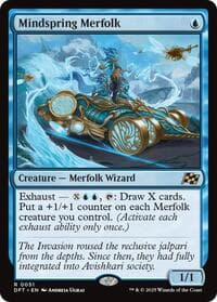 Mindspring Merfolk from Aetherdrift