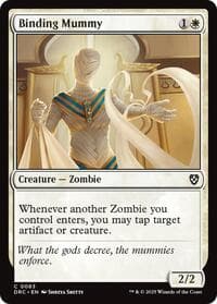 Binding Mummy from Commander: Aetherdrift