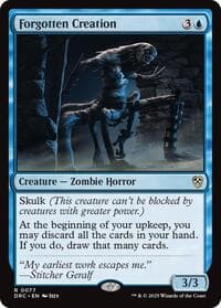 Forgotten Creation from Commander: Aetherdrift