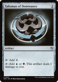 Talisman of Dominance from Commander: Aetherdrift