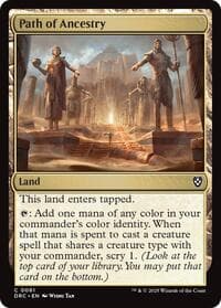 Path of Ancestry (0061) from Commander: Aetherdrift