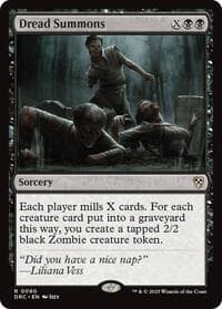Dread Summons from Commander: Aetherdrift