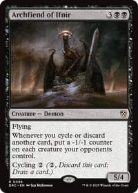 Archfiend of Ifnir from Commander: Aetherdrift