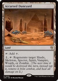 Accursed Duneyard from Commander: Aetherdrift