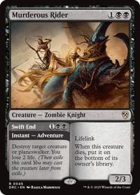 Murderous Rider from Commander: Aetherdrift