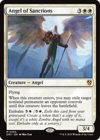 Angel of Sanctions from Commander: Aetherdrift