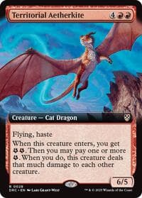 Territorial Aetherkite (Extended Art) from Commander: Aetherdrift