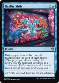 Reality Shift from Commander: Aetherdrift