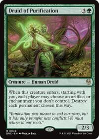 Druid of Purification from Commander: Aetherdrift
