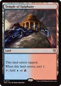 Temple of Epiphany from Commander: Aetherdrift