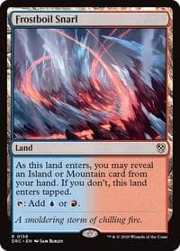 Frostboil Snarl from Commander: Aetherdrift