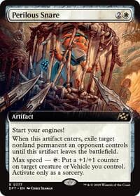 Perilous Snare (Extended Art) from Aetherdrift