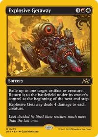 Explosive Getaway (First-Place Foil) from Aetherdrift