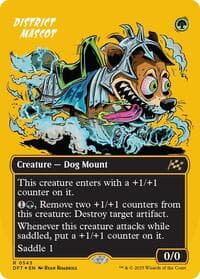 District Mascot (Borderless) (First-Place Foil) from Aetherdrift
