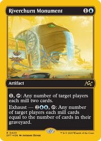 Riverchurn Monument (First-Place Foil) from Aetherdrift