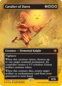 Cavalier of Dawn (Borderless) (First-Place Foil) from Special Guests