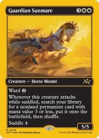 Guardian Sunmare (First-Place Foil) from Aetherdrift