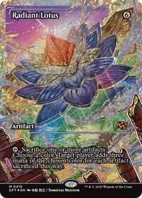 Radiant Lotus (Showcase) (Fracture Foil) from Aetherdrift