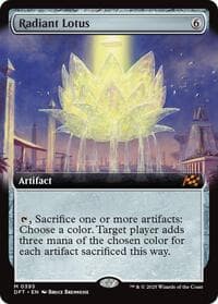 Radiant Lotus (Extended Art) from Aetherdrift