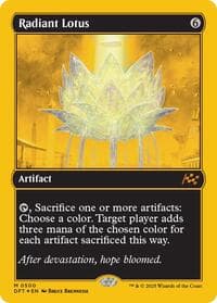 Radiant Lotus (First-Place Foil) from Aetherdrift