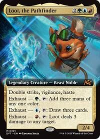 Loot, the Pathfinder (Extended Art) from Aetherdrift
