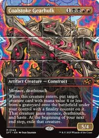 Coalstoke Gearhulk (Borderless) from Aetherdrift