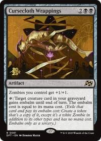 Cursecloth Wrappings from Prerelease Cards